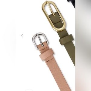 Women’s Faux Leather Basic Belts